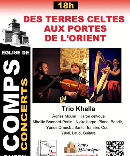 Concert du Trio Khella à Comps - 0