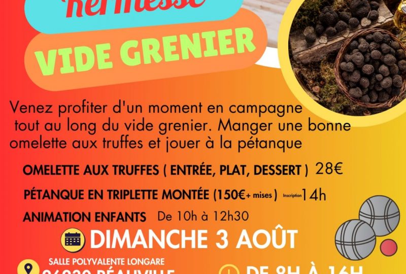 Kermesse et vide-greniers à Réauville - 0