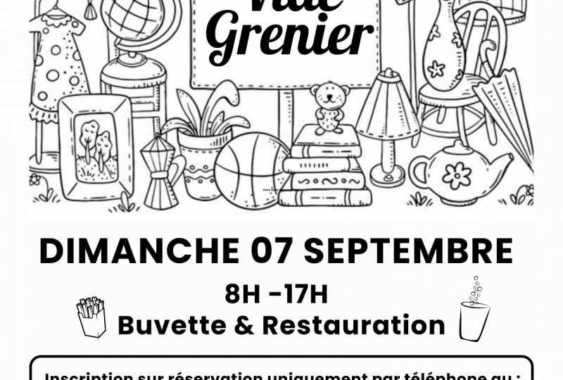 Vide grenier à Aubres - 0