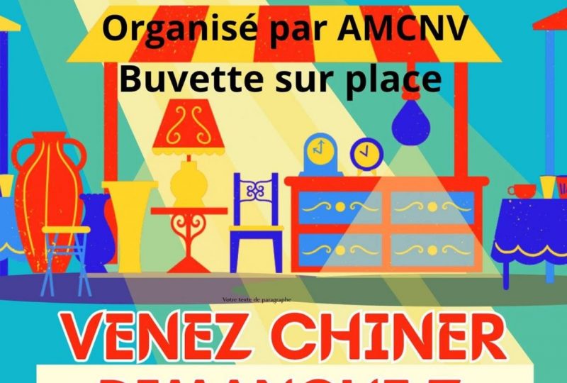 Vide grenier à Venterol - 0