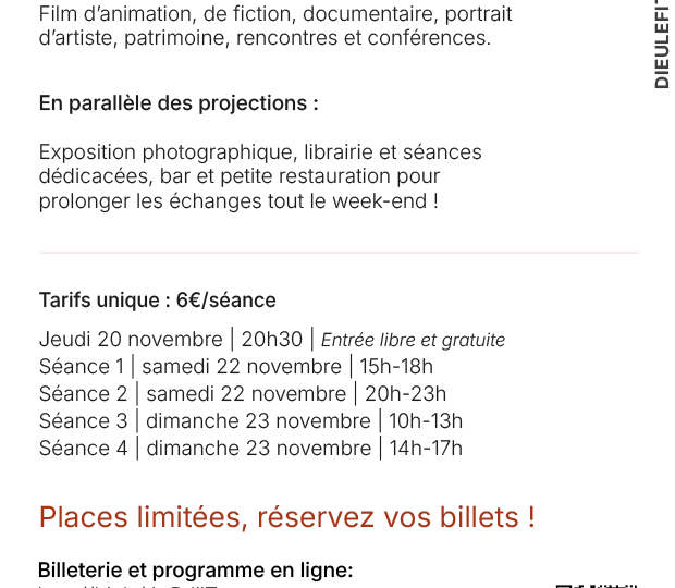 Festival du documentaire de Dieulefit à Dieulefit - 1