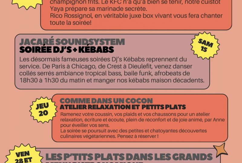 Jacaré soundsystem – Soirée DJ’S Kebabs à Bourdeaux - 0