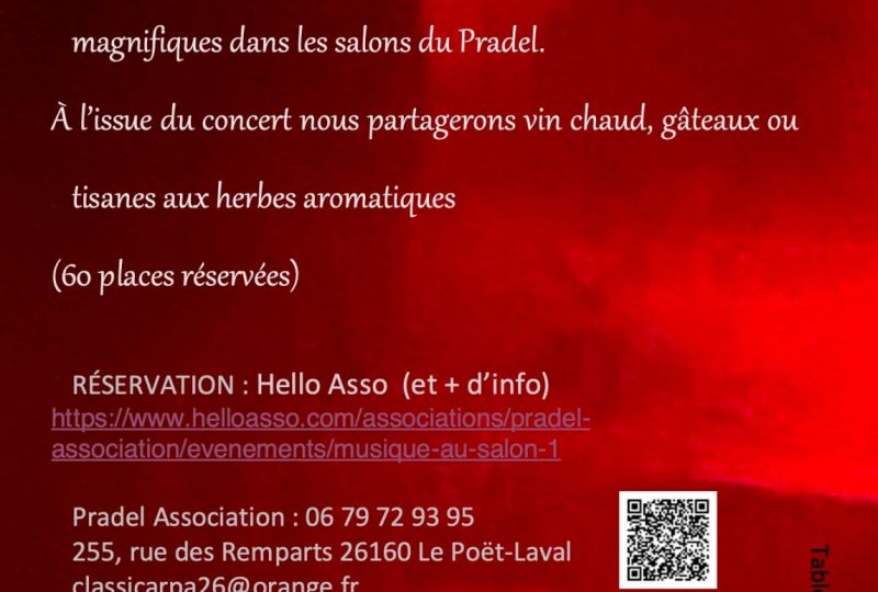 Musique au salon à Le Poët-Laval - 1