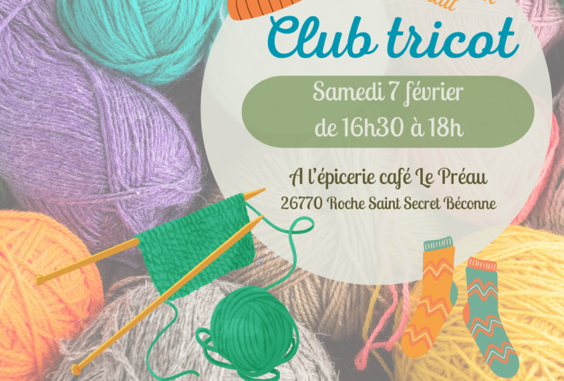 Club tricot à Roche-Saint-Secret-Béconne - 0