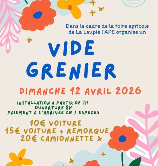 Vide grenier : La Laupie à La Laupie - 0