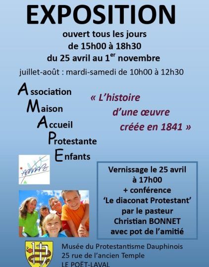 Exposition AMAPE, L’histoire d’une oeuvre créée en 1841 à Dieulefit - 0