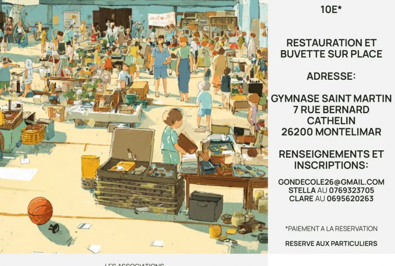 Vide-greniers à Montélimar - 0