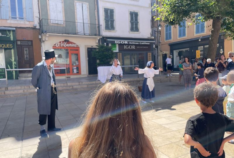 Déambulation théâtrale à Montélimar : Dans l’air du temps à Montélimar - 0
