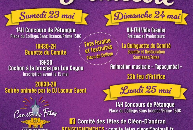 Festivités de Pentecôte : Cléon d’Andran à Cléon-d'Andran - 0