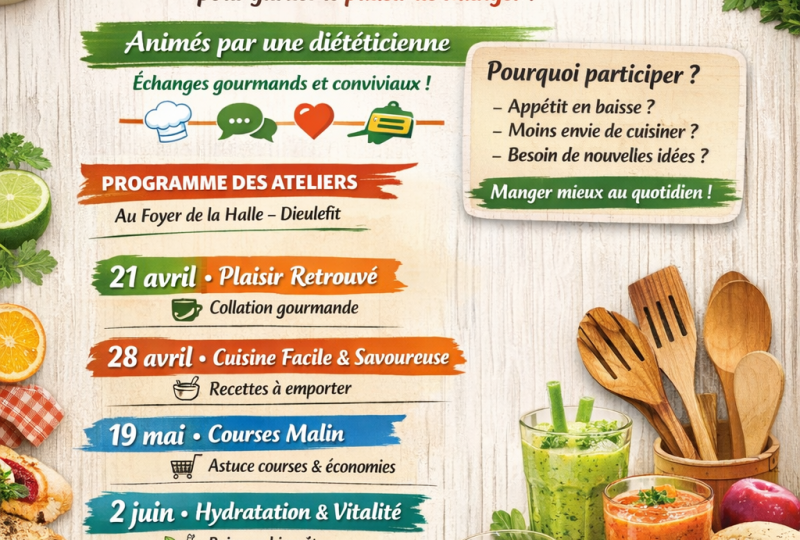 Atelier nutrition et convivialité à Dieulefit - 0