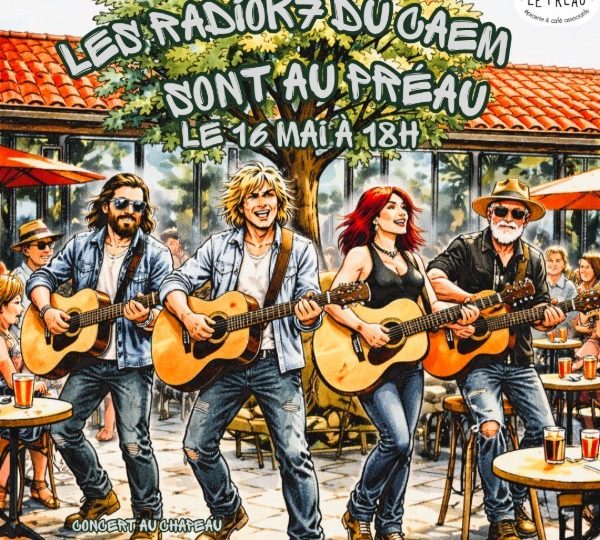 Les RadioK7 du CAEM sont au préau à Roche-Saint-Secret-Béconne - 0