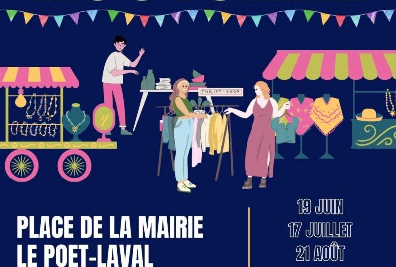 Le Poët-Laval : Marché Nocturne à Le Poët-Laval - 0