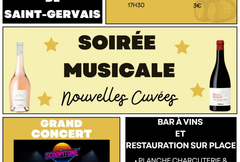 Soirée musicale “Nouvelles cuvées” Caveau des Vignerons de Valléon à Saint-Gervais-sur-Roubion - 0