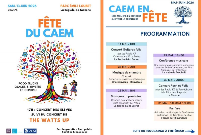 Caem en fête – Animations musicales à Dieulefit - 0