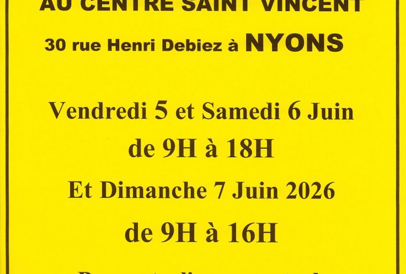 Vente de printemps à Nyons - 0