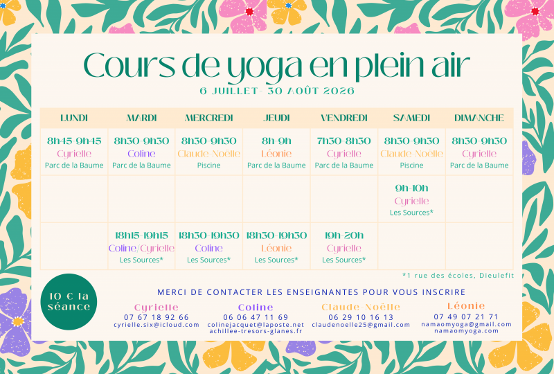 Cours de yoga en plein air à Dieulefit - 0