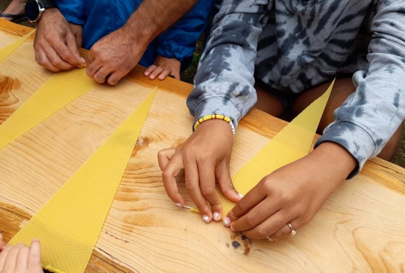 Visite et atelier bougie pour les enfants à Comps - 0