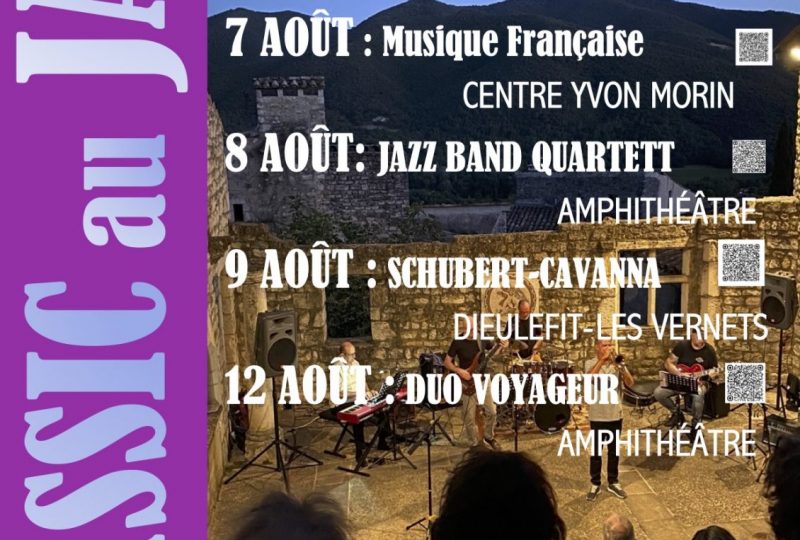 Festival Classic Au Jazz, Duo Voyageur à Le Poët-Laval - 0