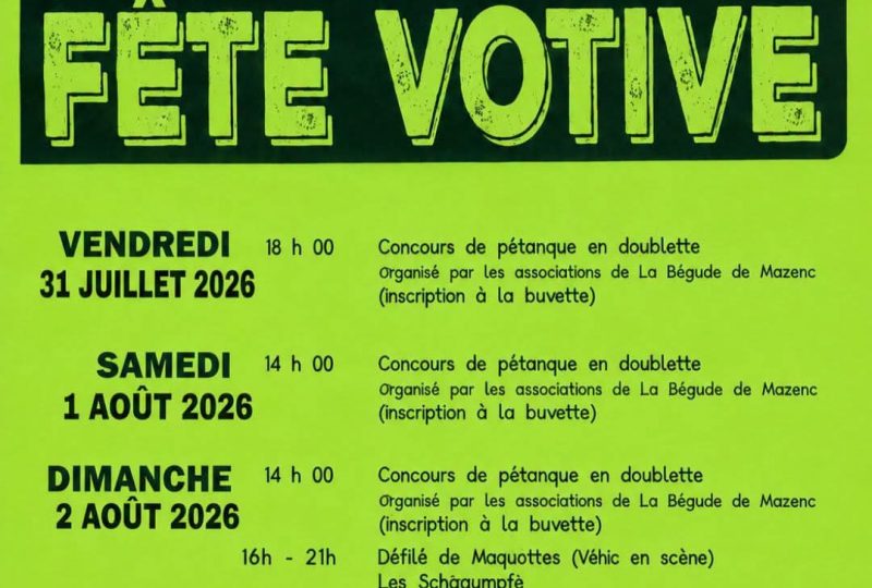 Fête votive à La Bégude-de-Mazenc - 0
