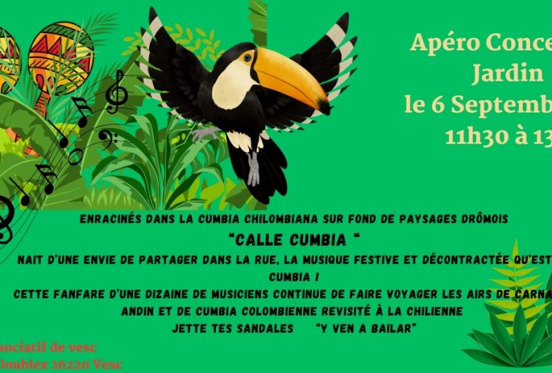 Apéro concert au Jardin à Vesc - 0