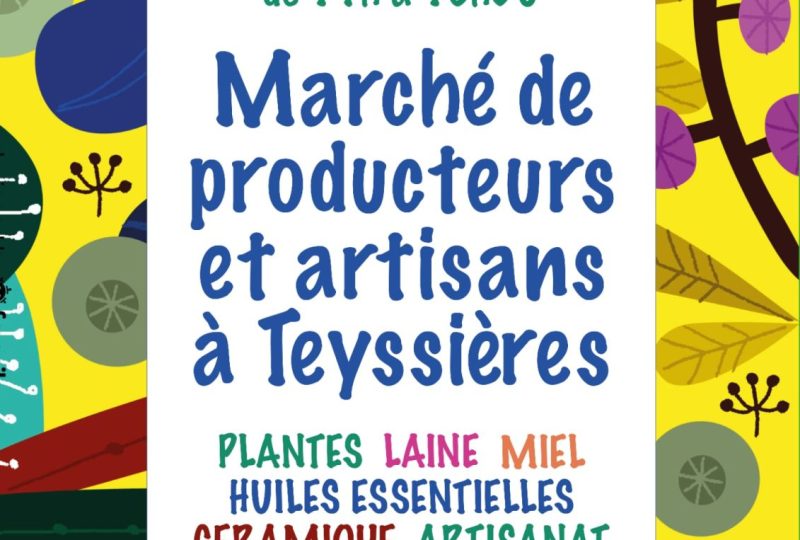 Marché de producteurs et artisans à Teyssières - 0