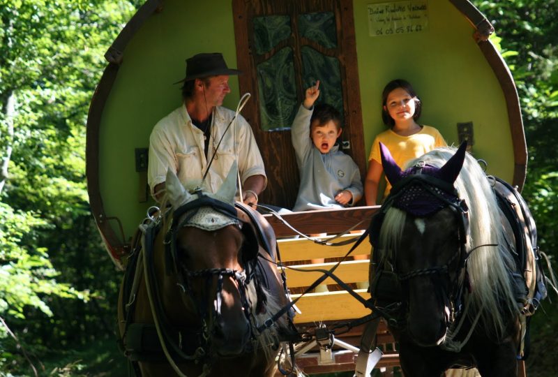 Circuit en roulotte en famille dans le pays de Dieulefit-Bourdeaux et forët de Saouu à Le Poët-Célard - 10