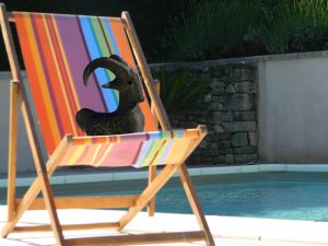 Chaise longue - Piscine - Vacances