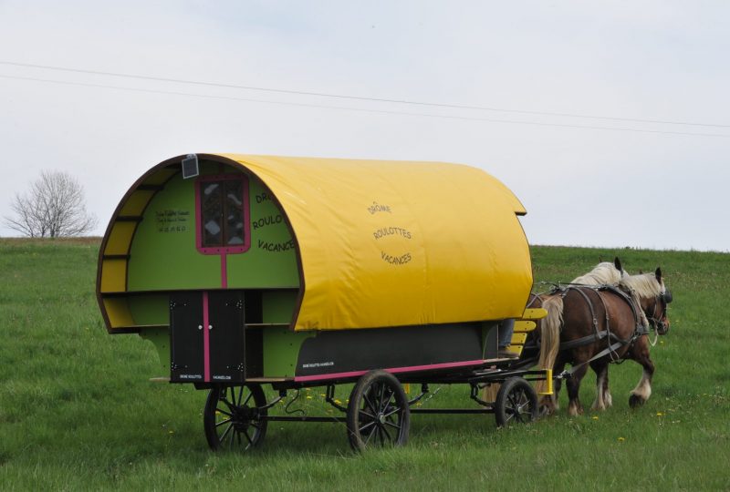 « Petite bohème » : 4 jours en roulotte tirée par des chevaux à Le Poët-Célard - 4