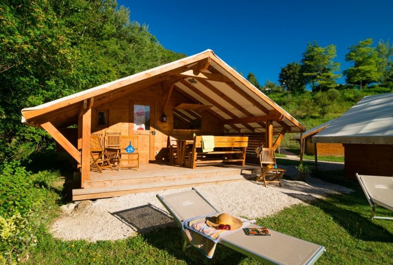 Les Bois du Châtelas – Hébergements insolites – Chalet sur pilotis – Tente Nature – Cabane à Bourdeaux - 3