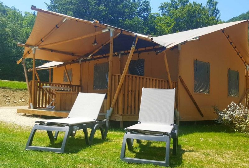Les Bois du Châtelas – Hébergements insolites – Chalet sur pilotis – Tente Nature – Cabane à Bourdeaux - 4