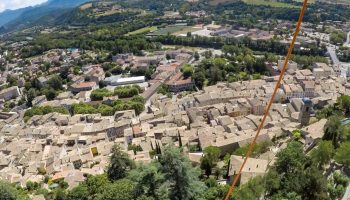 descente en rappel