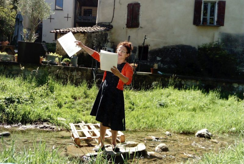 Visite Guidée  » Fontaines & Bassins  » dans le cadre de Dieulefit dans son jardin à Dieulefit - 1