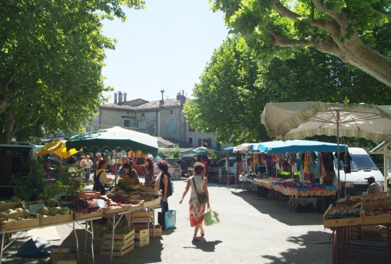 Marché hebdomadaire du Jeudi à Bourdeaux - 0