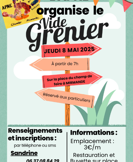 Vide grenier de Mirmande à Mirmande - 0