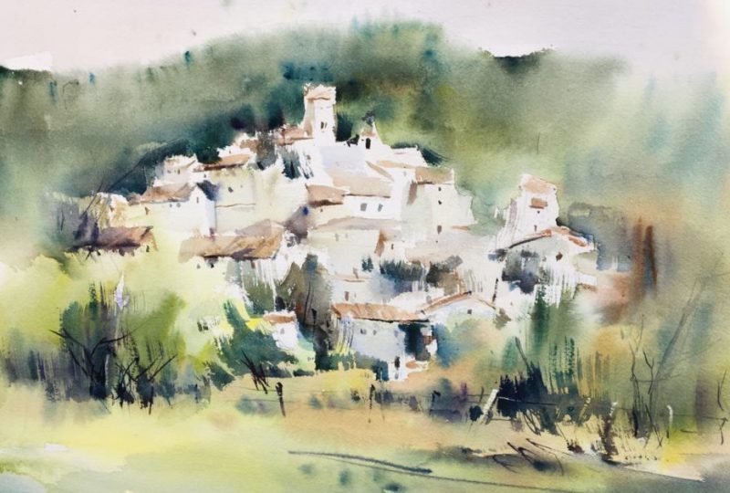 Stage Aquarelle – CAO BEI AN à Le Poët-Laval - 2
