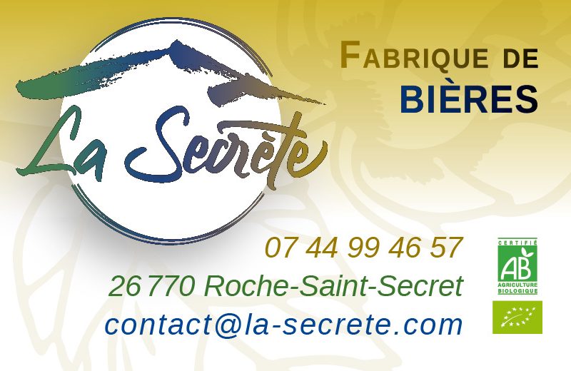 Brasserie La Secrète à Roche-Saint-Secret-Béconne - 1