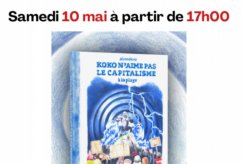 Dédicace BD – Koko n’aime pas le capitalisme à la plage à Dieulefit - 0