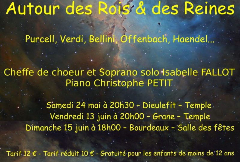 Choeur Althaïr en concert : Autour des Rois et des Reines à Dieulefit - 0