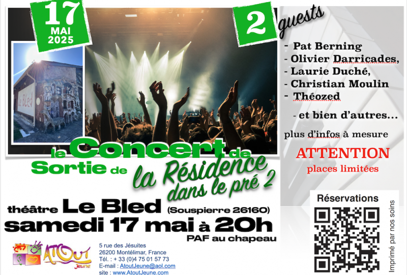Concert : Sortie de Résidence dans le pré 2 à Souspierre - 0