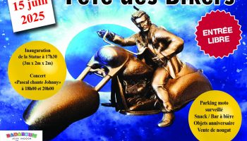 Fête des bikers – Soirée concert et inauguration de la statue monumentale de Johnny Hallyday_Montélimar
