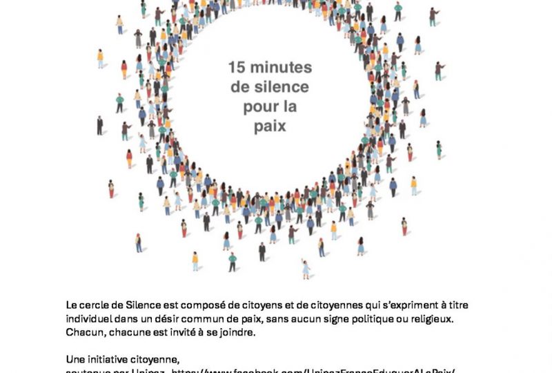 Cercle de silence à Dieulefit - 0