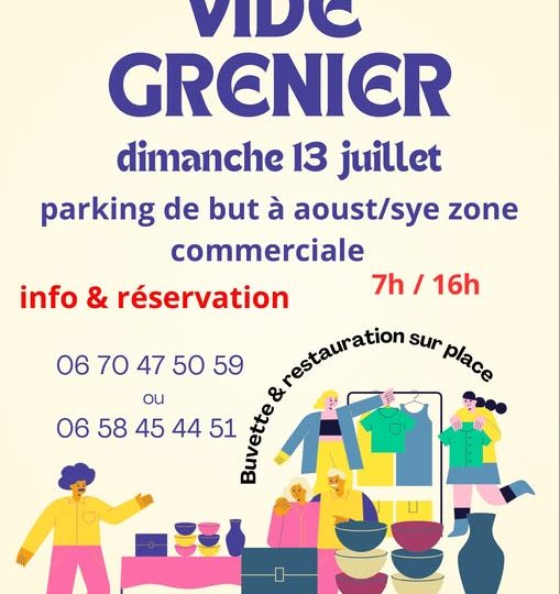 Vide grenier à Aouste-sur-Sye - 0