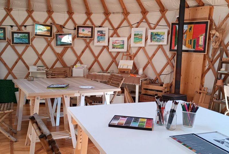 Atelier AQUARELLE nature à Bourdeaux - 1