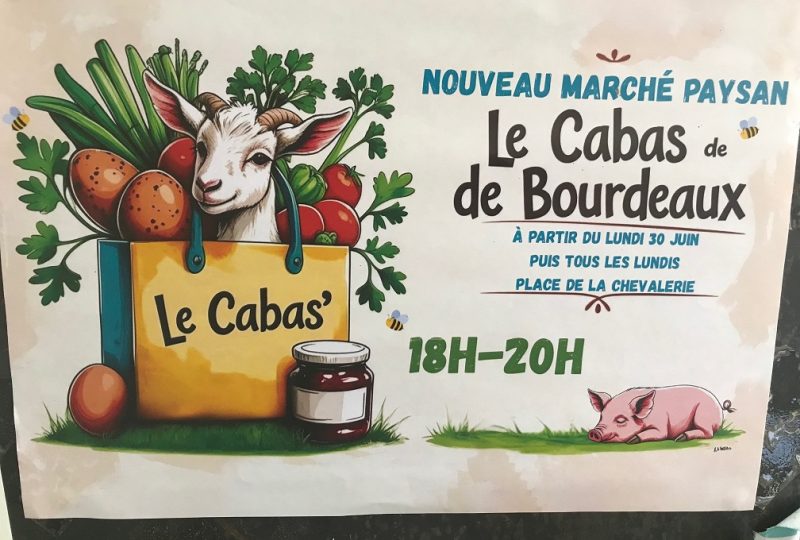 Marché paysan : Le Cabas de Bourdeaux à Bourdeaux - 0