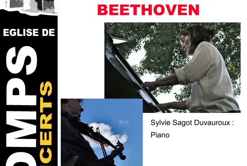 Concert musiaue classique violon et piano à Comps - 0