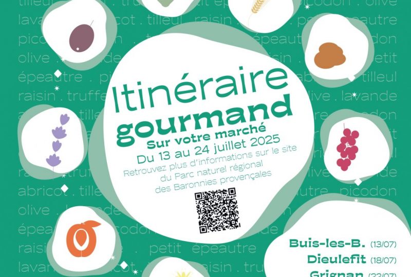 Itinéraire Gourmand – Marché de Dieulefit à Dieulefit - 0