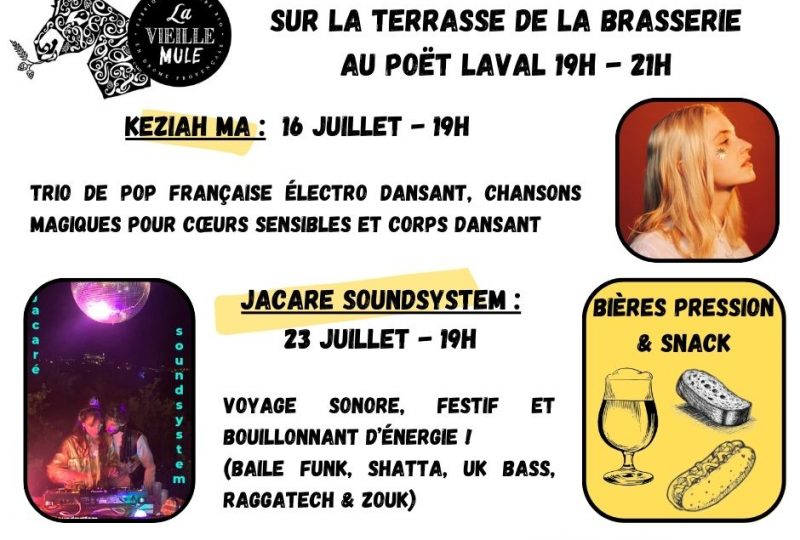 CONCERT GRATUIT JACARE SOUNDSYSTEM à Le Poët-Laval - 0