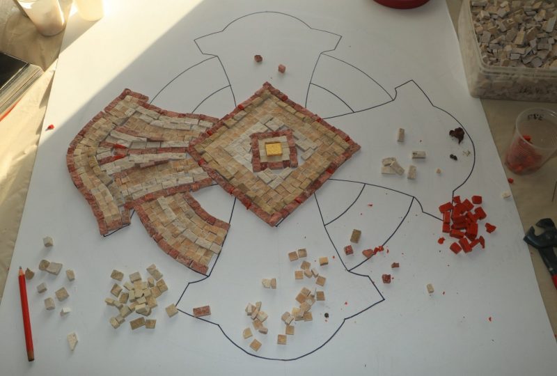 Stage de mosaïque à Bonlieu-sur-Roubion - 1