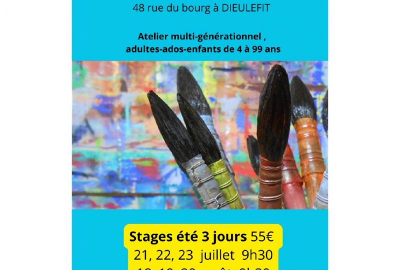 Atelier été joie de peindre à Dieulefit - 0