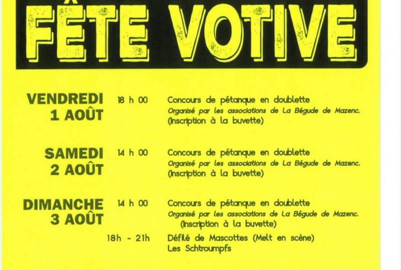 Fête votive à La Bégude-de-Mazenc - 0